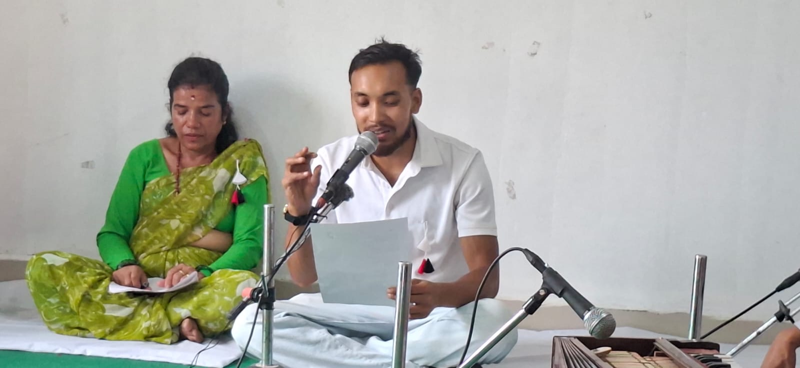 रंगकर्मी प्रणवके एकल कविता बाचन